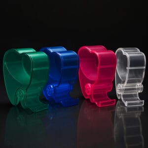 جا رول پنبه دندانپزشکی طرح دندان شفاف در چهار رنگ