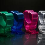 جا رول پنبه دندانپزشکی طرح دندان شفاف در چهار رنگ