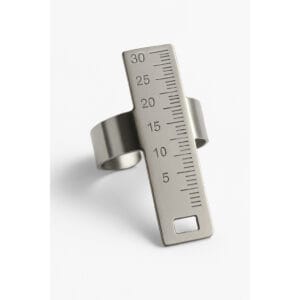 اندومتر انگشتی استیل ضد زنگ برای اندازه‌گیری طول فایل ریشه