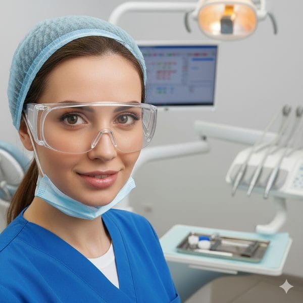 عینک محافظ شفاف برلیان - Image 2