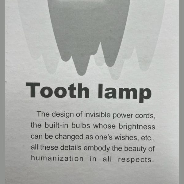 آباژور طرح دندان - Image 4