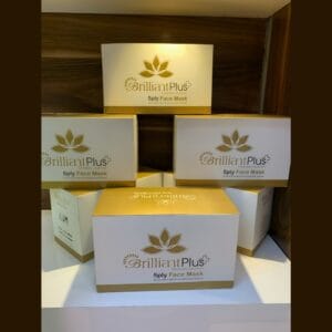 ماسک 5 لایه برلیان 50 عددی با فیلتراسیون بالا برای ایمنی و تنفس راحت.