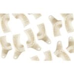 تری قالب گیری نیم فک رنگ کرم تکسان برای قالب‌گیری دندانی