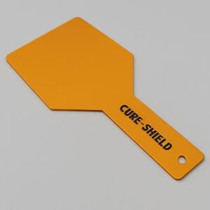 لایت شیلد دندانپزشکی برای محافظت از دهان و چشم‌ها در برابر نور لامپ پالس با طراحی شفاف و مقاوم