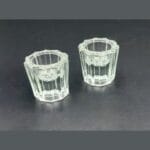 گوده شیشه ای 4 عددی برای استفاده در دندانپزشکی.