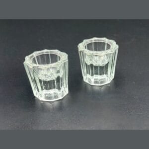 گوده شیشه ای 4 عددی برای استفاده در دندانپزشکی.