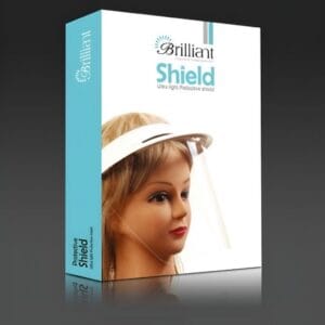 شیلد محافظ صورت کلاهی برای محافظت در محیط‌های درمانی