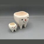 گلدان بزرگ طرح دندان - Image 2