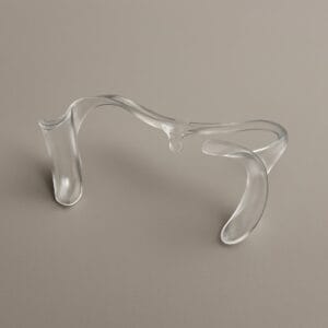 دهان بازکن زبان گیر شفاف، ابزار پزشکی برای معاینات دهان و جراحی‌ها