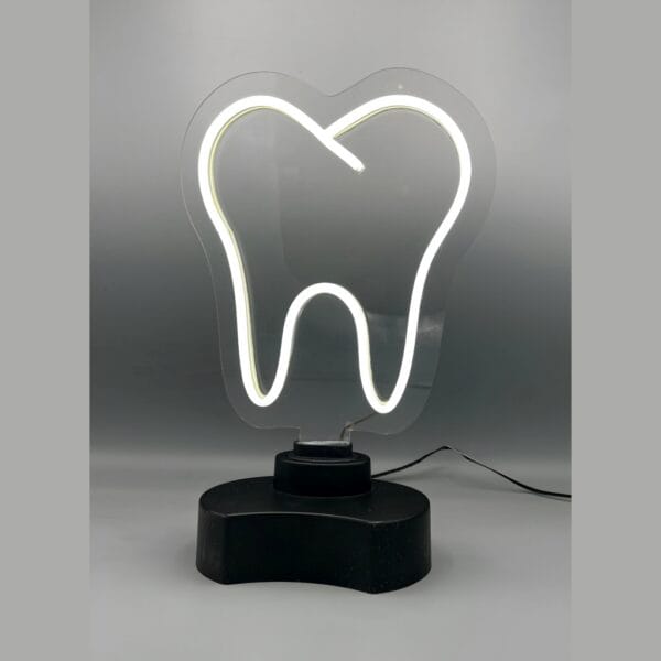 تابلوی نئون طرح دندان - Image 4
