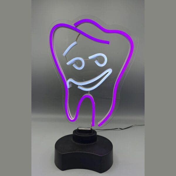 تابلوی نئون طرح دندان - Image 5