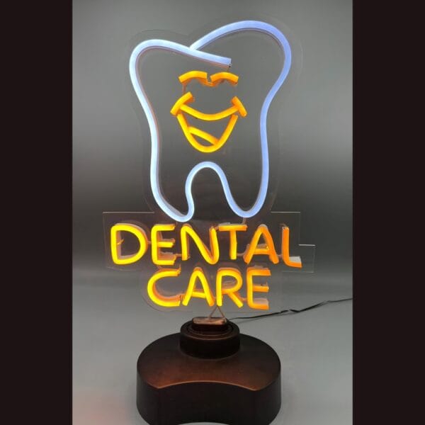 تابلوی نئون طرح دندان - Image 7