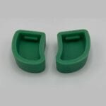 کست نیم فک سیلیکونی برای قالب‌گیری حرفه‌ای دندان.