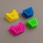 دهان‌بازکن بین‌دندانی سیلیکونی رنگی، ابزار دندانپزشکی برای معاینات دهان