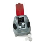 تاریکخانه دندانپزشکی تکسان با ظرف‌های ظهور برای تصویربرداری دندانی.