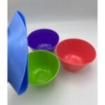 کاسه لاستیکی تکسان 3 سایز برای استفاده در دندانپزشکی