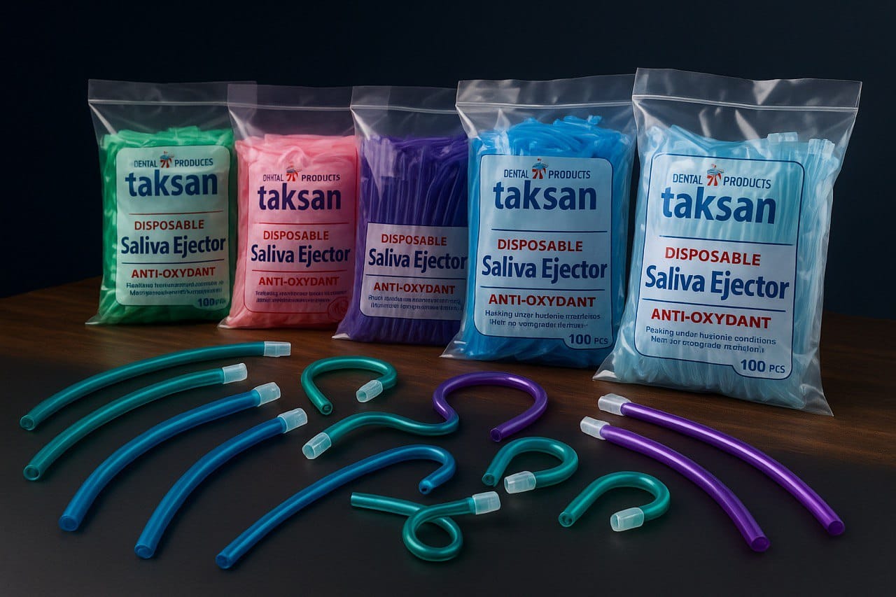 سرساکشن یکبار مصرف دندانپزشکی سرساکشن یکبار مصرف دندانپزشکی در رنگهای متنوع برای مکش بزاق و مایعات در درمانهای دندانپزشکی.