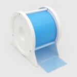 روکش همه کاره به همراه نگهدارنده یکبارمصرف برلیانت و پرفراژ 16 سانتی‌متری برای پوشش بهداشتی یونیت و تجهیزات در مطب‌های دندانپزشکی.