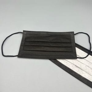 ماسک 4 لایه مشکی با فیلتراسیون 98% و طراحی ضد بخار.